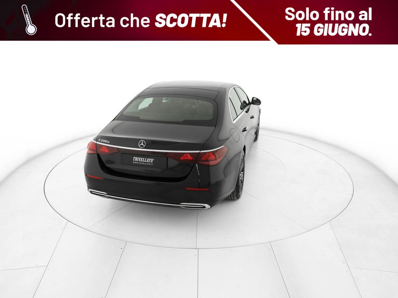 Mercedes Classe E Berlina 200 d advanced auto ibrido nero