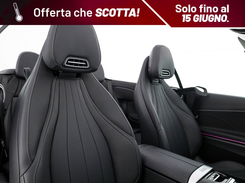 Mercedes CLE cabrio 300 amg line premium plus 4matic auto ibrido rosso