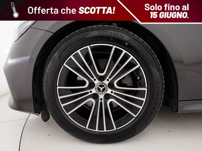 Mercedes Classe E SW sw 200 d advanced auto ibrido grigio