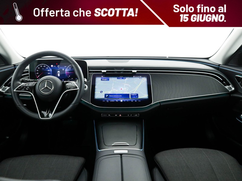 Mercedes Classe E SW sw 200 d advanced auto ibrido grigio