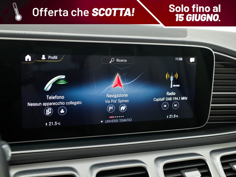 Mercedes GLE gle 350 de phev (e eq-power) premium plus 4matic auto ibrido nero