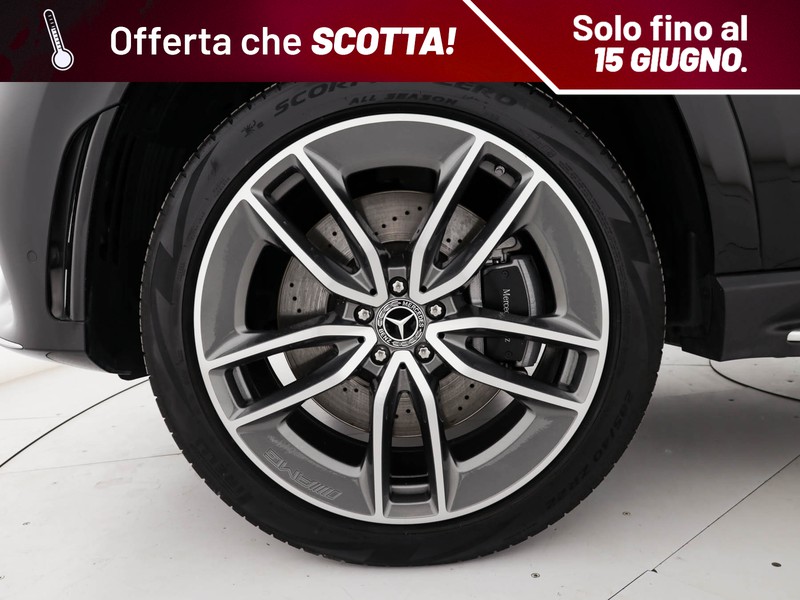 Mercedes GLE Coupè gle coupe 350 de phev (e eq-power) premium pro 4matic auto ibrido nero