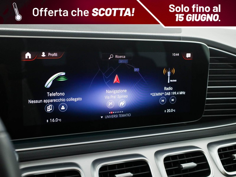 Mercedes GLE Coupè gle coupe 350 de phev (e eq-power) premium pro 4matic auto ibrido nero