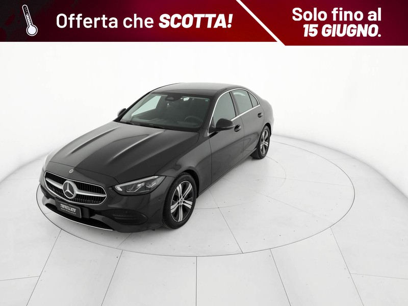 Mercedes Classe C Berlina 200 d mhev advanced auto ibrido grigio