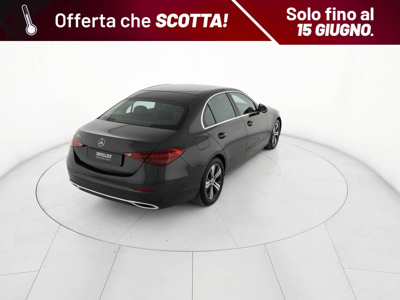 Mercedes Classe C Berlina 200 d mhev advanced auto ibrido grigio