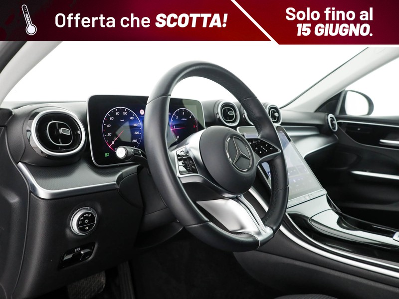 Mercedes Classe C Berlina 200 d mhev advanced auto ibrido grigio