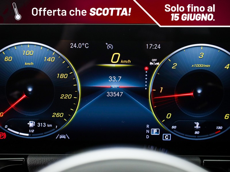 Mercedes GLA 200 d premium auto diesel bianco