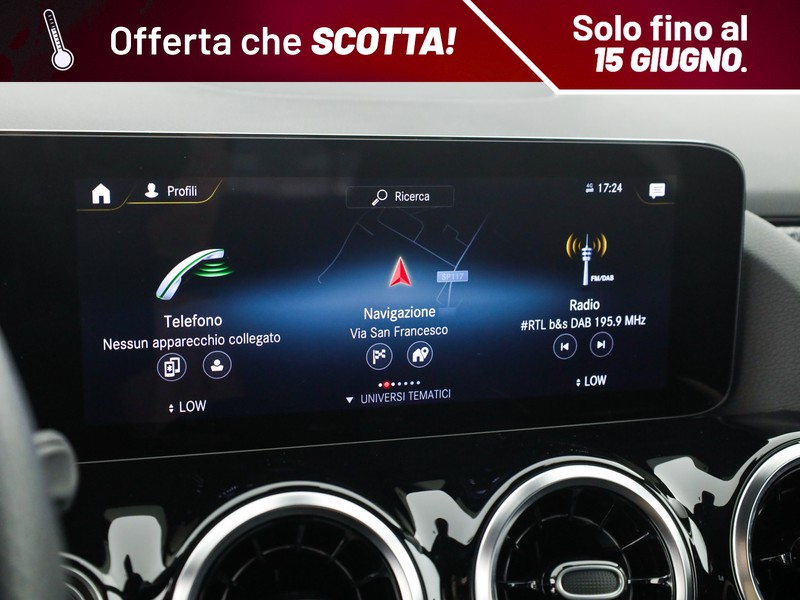 Mercedes GLA 200 d premium auto diesel bianco
