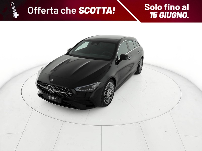 Mercedes CLA Shooting Brake  200 d amg line advanced plus auto diesel blu/azzurro