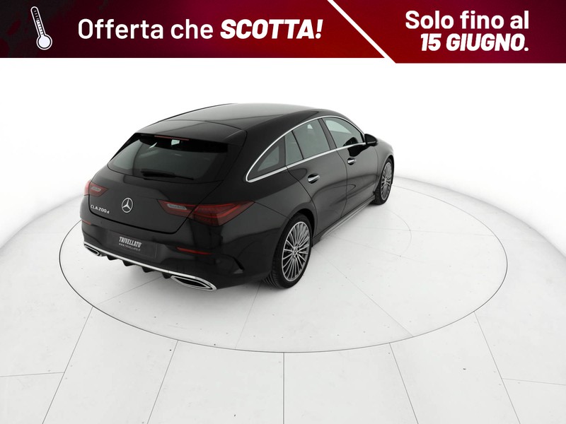 Mercedes CLA Shooting Brake  200 d amg line advanced plus auto diesel blu/azzurro