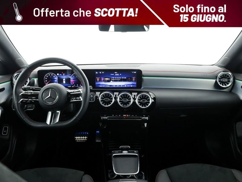 Mercedes CLA Shooting Brake  200 d amg line advanced plus auto diesel blu/azzurro