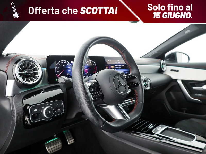 Mercedes CLA Shooting Brake  200 d amg line advanced plus auto diesel blu/azzurro
