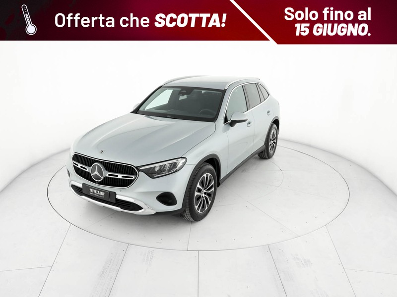 Mercedes GLC 200 d advanced 4matic auto ibrido argento