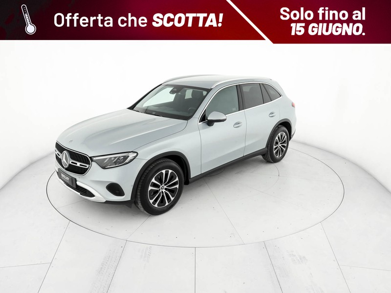 Mercedes GLC 200 d advanced 4matic auto ibrido argento
