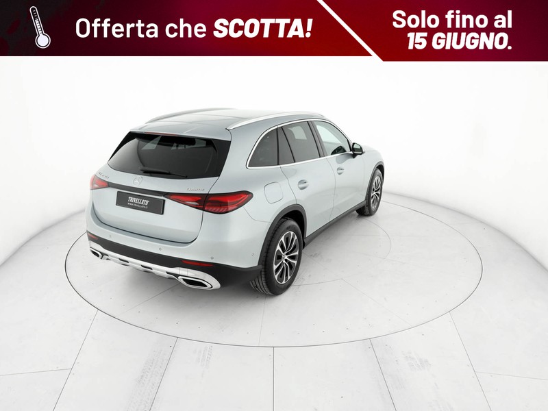 Mercedes GLC 200 d advanced 4matic auto ibrido argento
