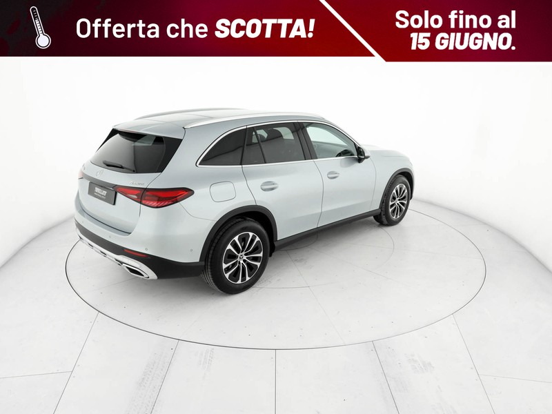 Mercedes GLC 200 d advanced 4matic auto ibrido argento