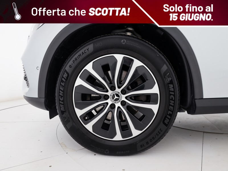 Mercedes GLC 200 d advanced 4matic auto ibrido argento