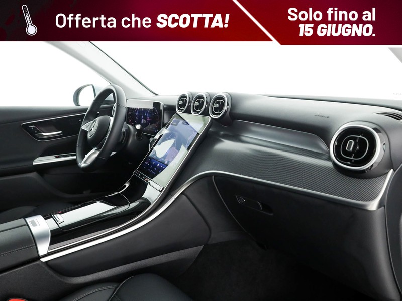 Mercedes GLC 200 d advanced 4matic auto ibrido argento
