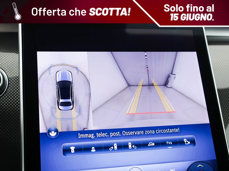 Mercedes Classe C Berlina 220 d mhev amg line advanced 4matic 197cv auto ibrido bianco