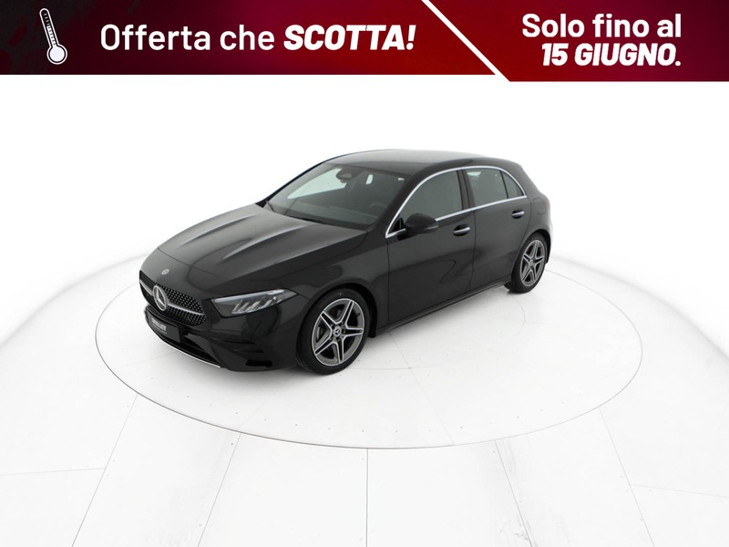 Mercedes Classe A 180 amg line advanced plus auto ibrido nero