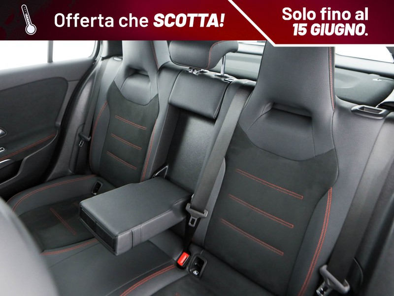 Mercedes Classe A 180 amg line advanced plus auto ibrido nero