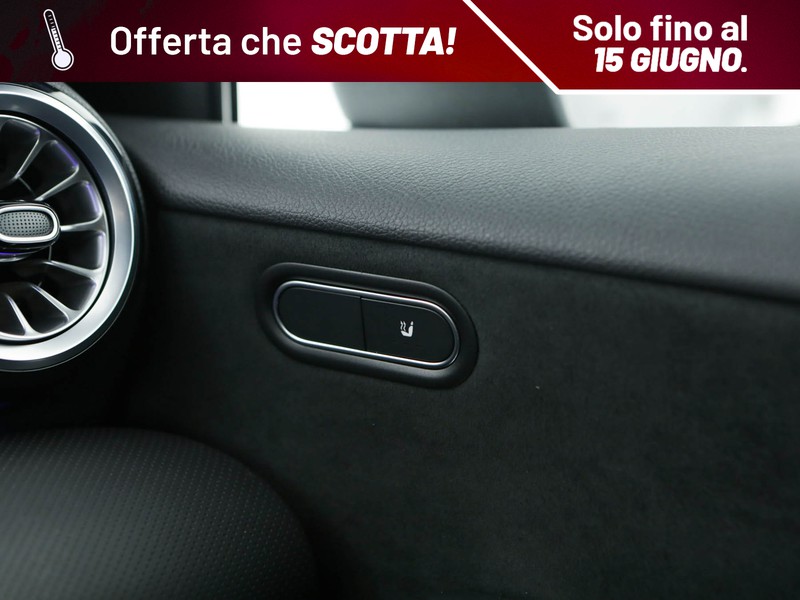 Mercedes Classe A 180 amg line advanced plus auto ibrido nero
