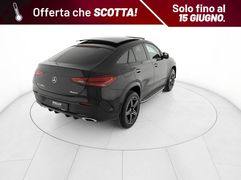 Mercedes GLE Coupè gle coupe 300 d amg line premium plus 4matic auto ibrido nero
