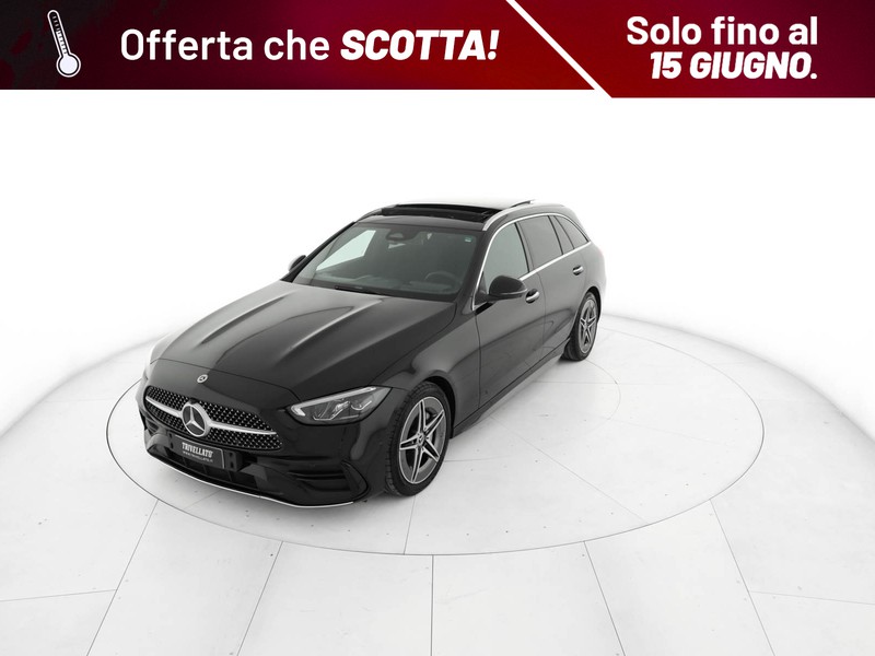 Mercedes Classe C SW sw 300 d mhev premium pro auto ibrido nero