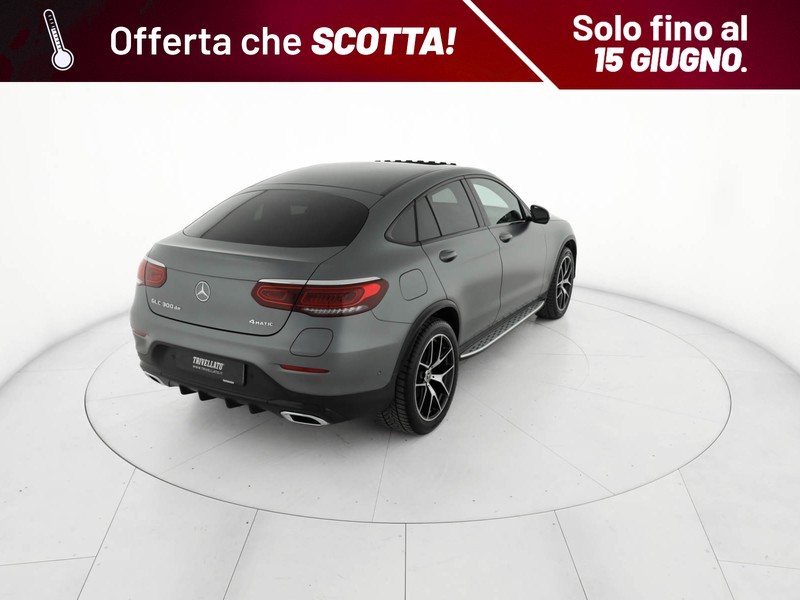 Mercedes GLC Coupè coupe 300 de phev (eq-power) premium plus 4matic auto ibrido grigio