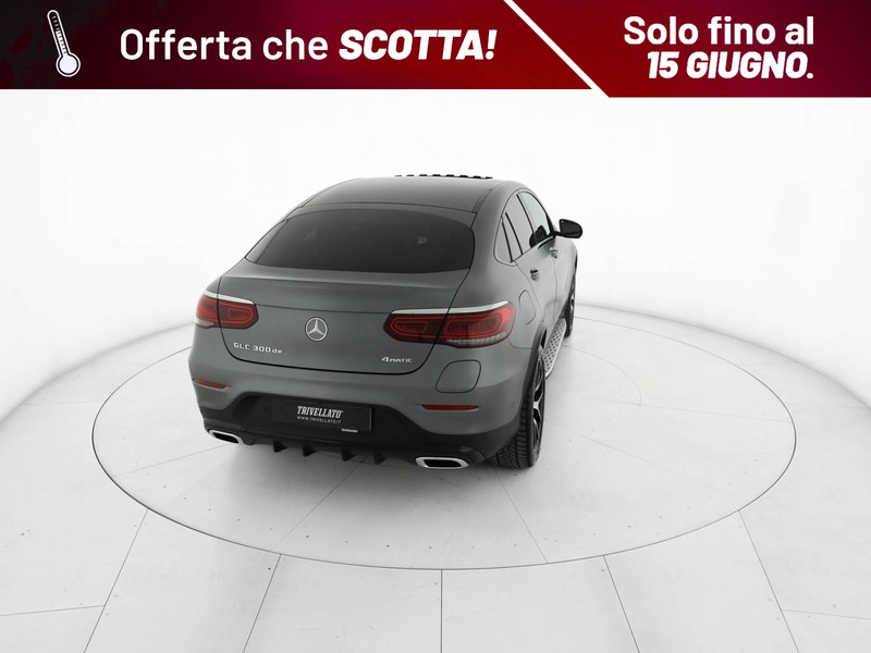 Mercedes GLC Coupè coupe 300 de phev (eq-power) premium plus 4matic auto ibrido grigio