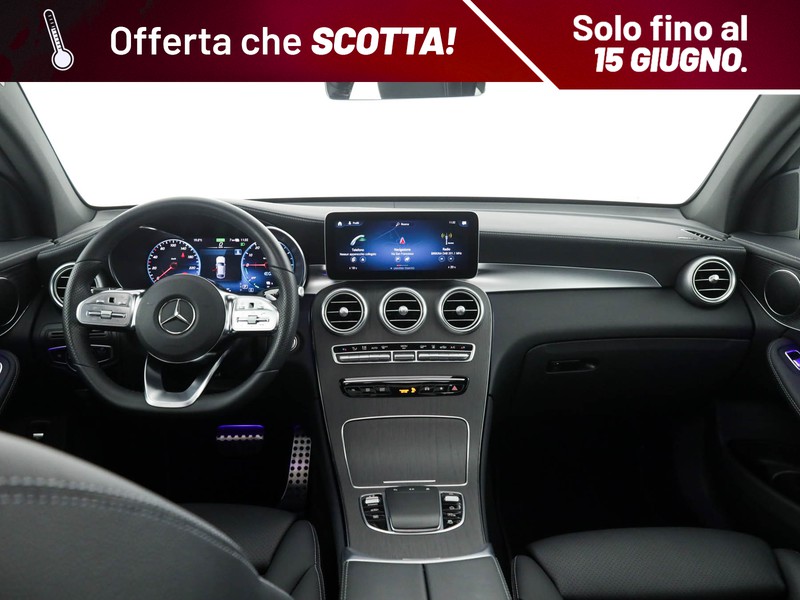 Mercedes GLC Coupè coupe 300 de phev (eq-power) premium plus 4matic auto ibrido grigio