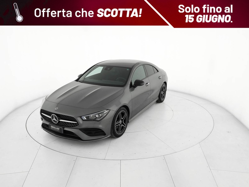 Mercedes CLA Coupè coupe 180 d premium auto diesel grigio