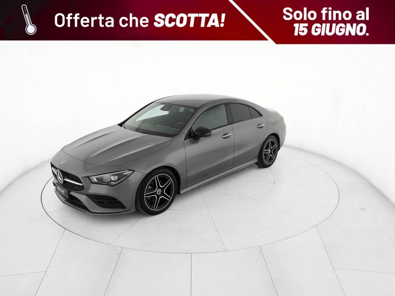Mercedes CLA Coupè coupe 180 d premium auto diesel grigio