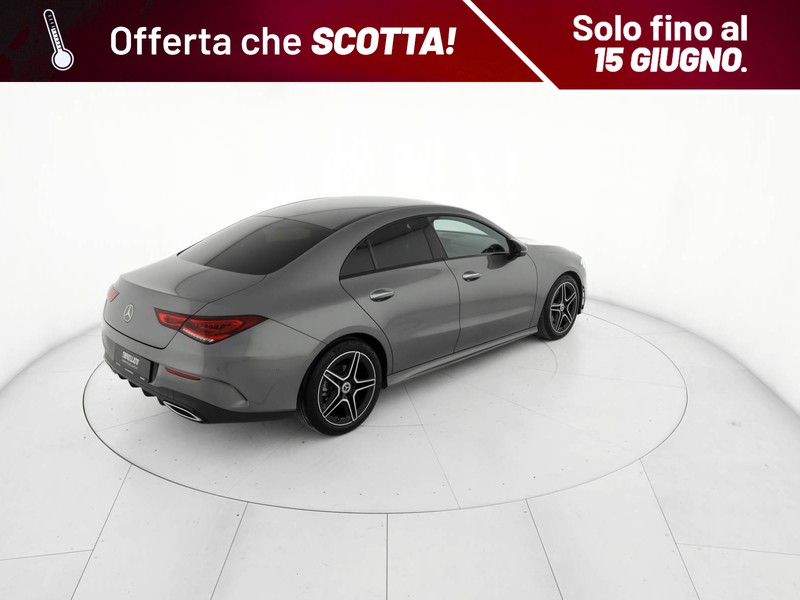 Mercedes CLA Coupè coupe 180 d premium auto diesel grigio