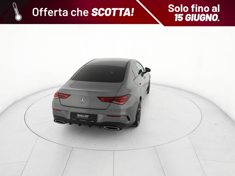 Mercedes CLA Coupè coupe 180 d premium auto diesel grigio