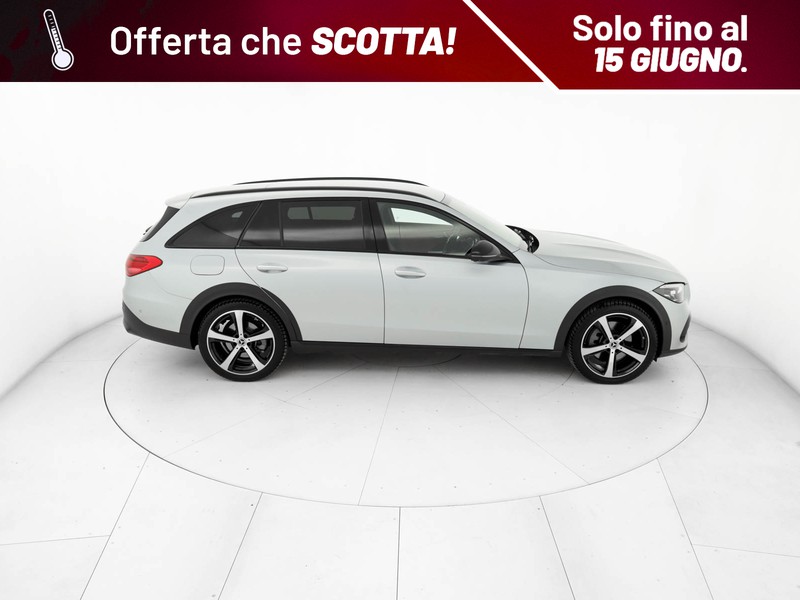 Mercedes Classe C SW sw all-terrain 220 d mhev premium plus 4matic auto ibrido argento