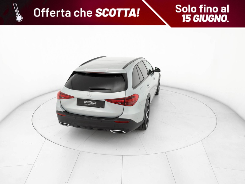 Mercedes Classe C SW sw all-terrain 220 d mhev premium plus 4matic auto ibrido argento