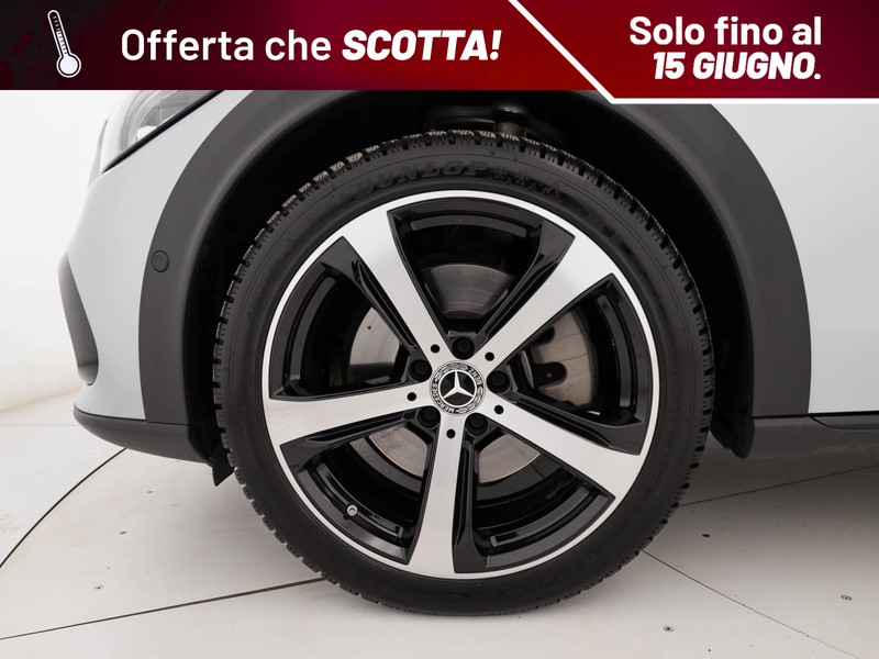 Mercedes Classe C SW sw all-terrain 220 d mhev premium plus 4matic auto ibrido argento