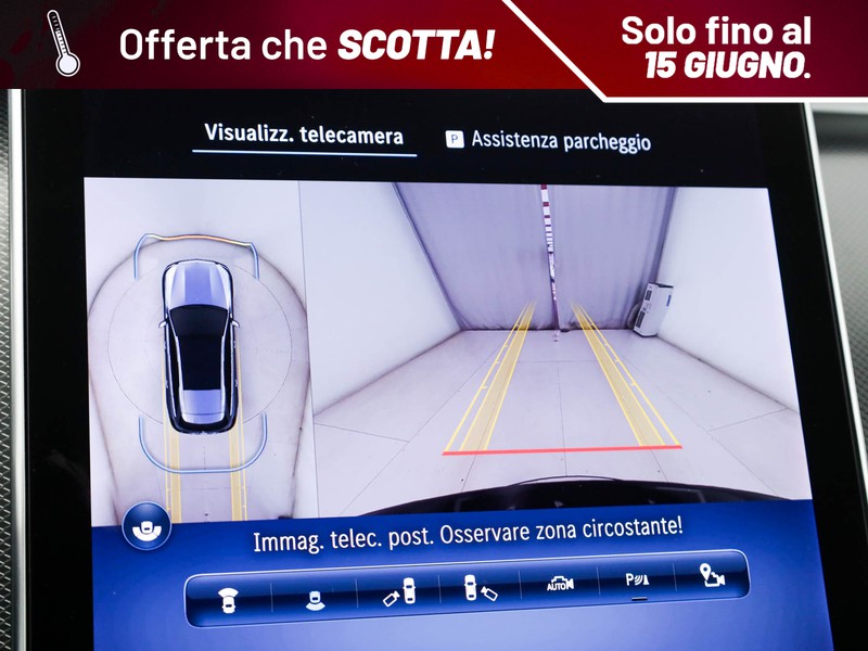 Mercedes Classe C SW sw all-terrain 220 d mhev premium plus 4matic auto ibrido argento