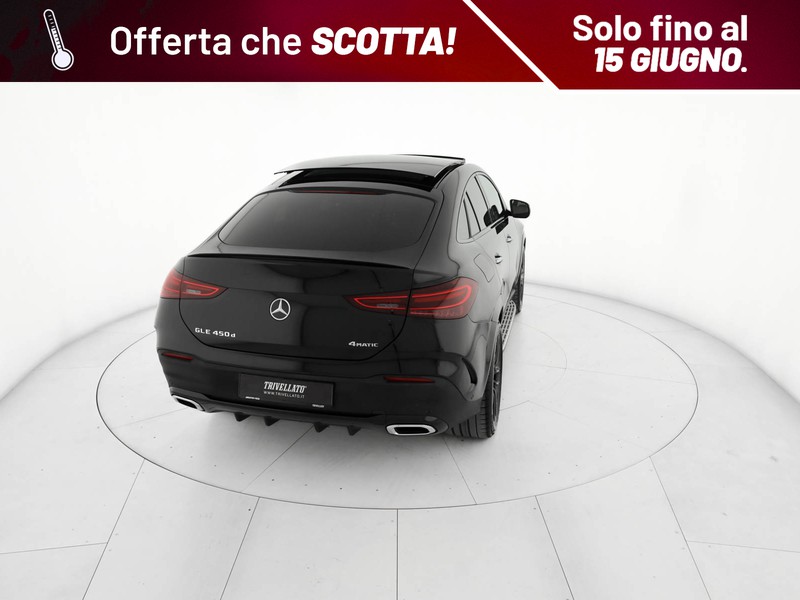 Mercedes GLE Coupè gle coupe 450 d amg line premium plus 4matic auto ibrido nero