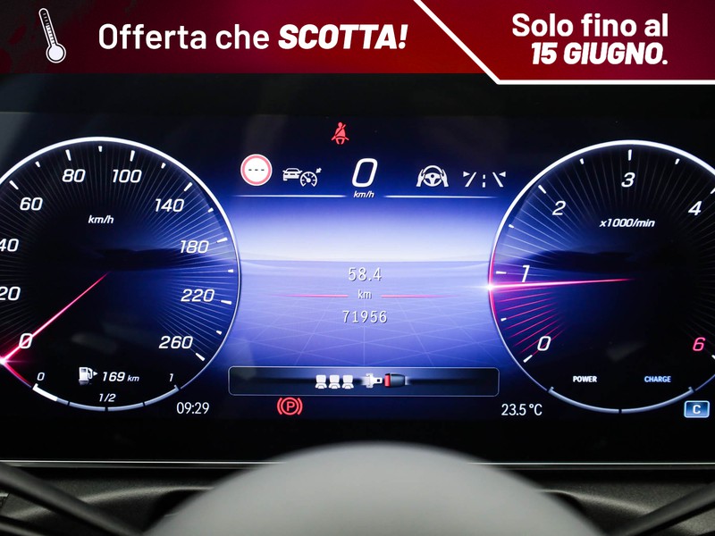 Mercedes Classe C SW sw 220 d mhev premium plus auto ibrido argento