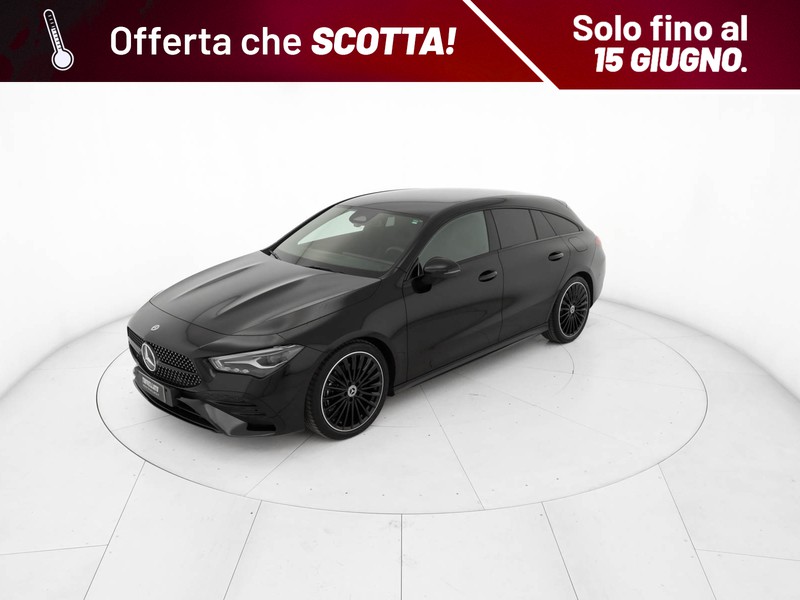 Mercedes CLA Shooting Brake  200 d amg line advanced plus auto diesel nero