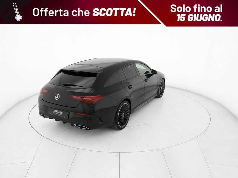 Mercedes CLA Shooting Brake  200 d amg line advanced plus auto diesel nero