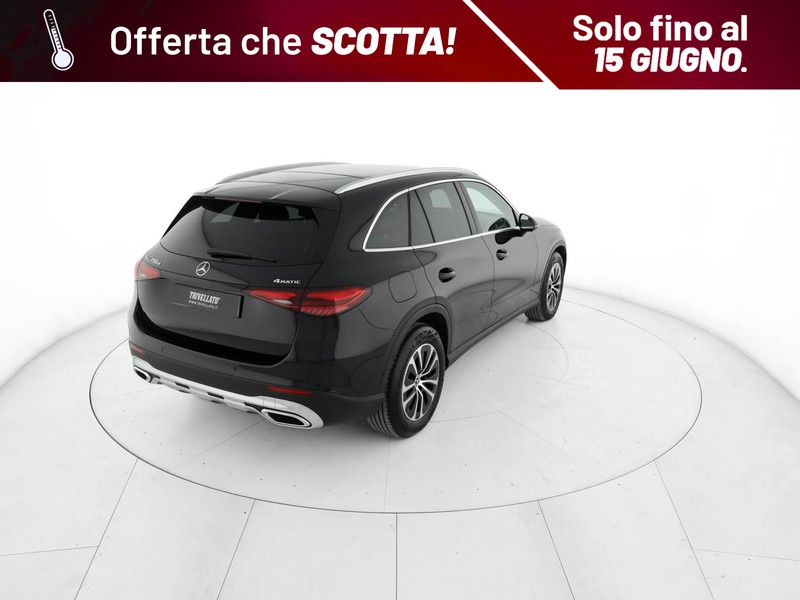 Mercedes GLC 200 d advanced 4matic auto ibrido nero