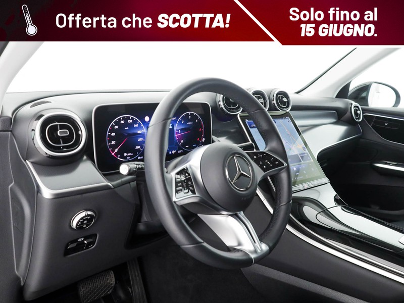Mercedes GLC 200 d advanced 4matic auto ibrido nero