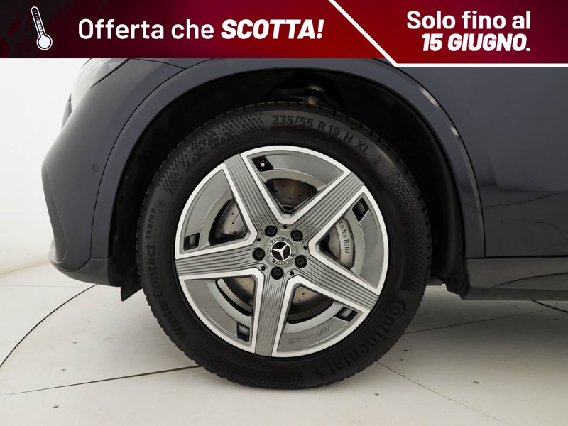 Mercedes GLC 220 d amg line advanced plus 4matic auto ibrido blu/azzurro