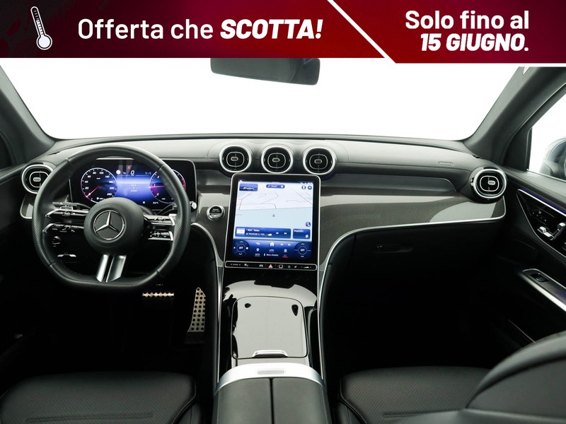Mercedes GLC 220 d amg line advanced plus 4matic auto ibrido blu/azzurro