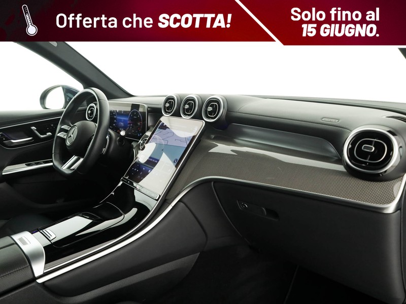 Mercedes GLC 220 d amg line advanced plus 4matic auto ibrido blu/azzurro