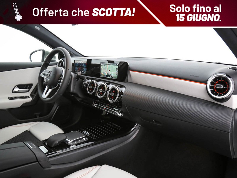 Mercedes Classe A 180 d business extra auto diesel argento