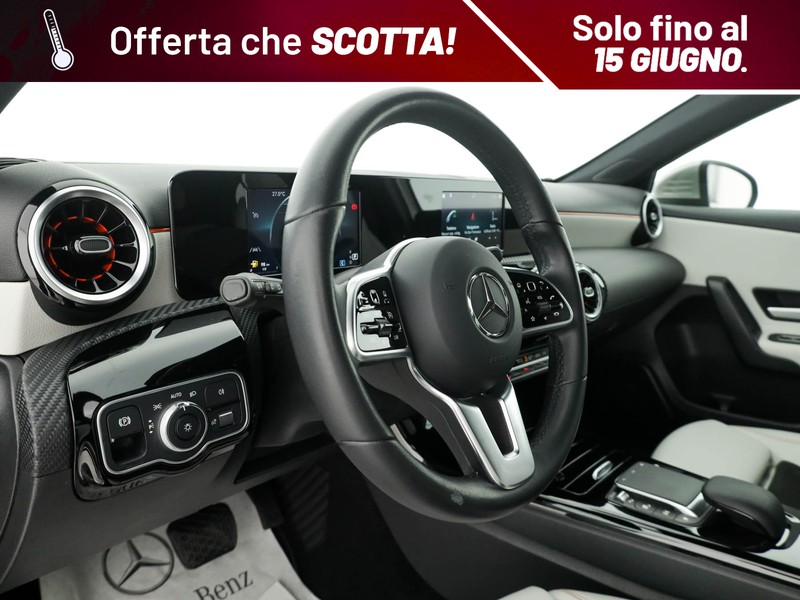 Mercedes Classe A 180 d business extra auto diesel argento
